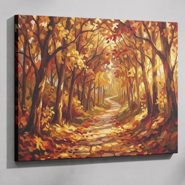 Autumn Walk — Paint by Numbers Kit