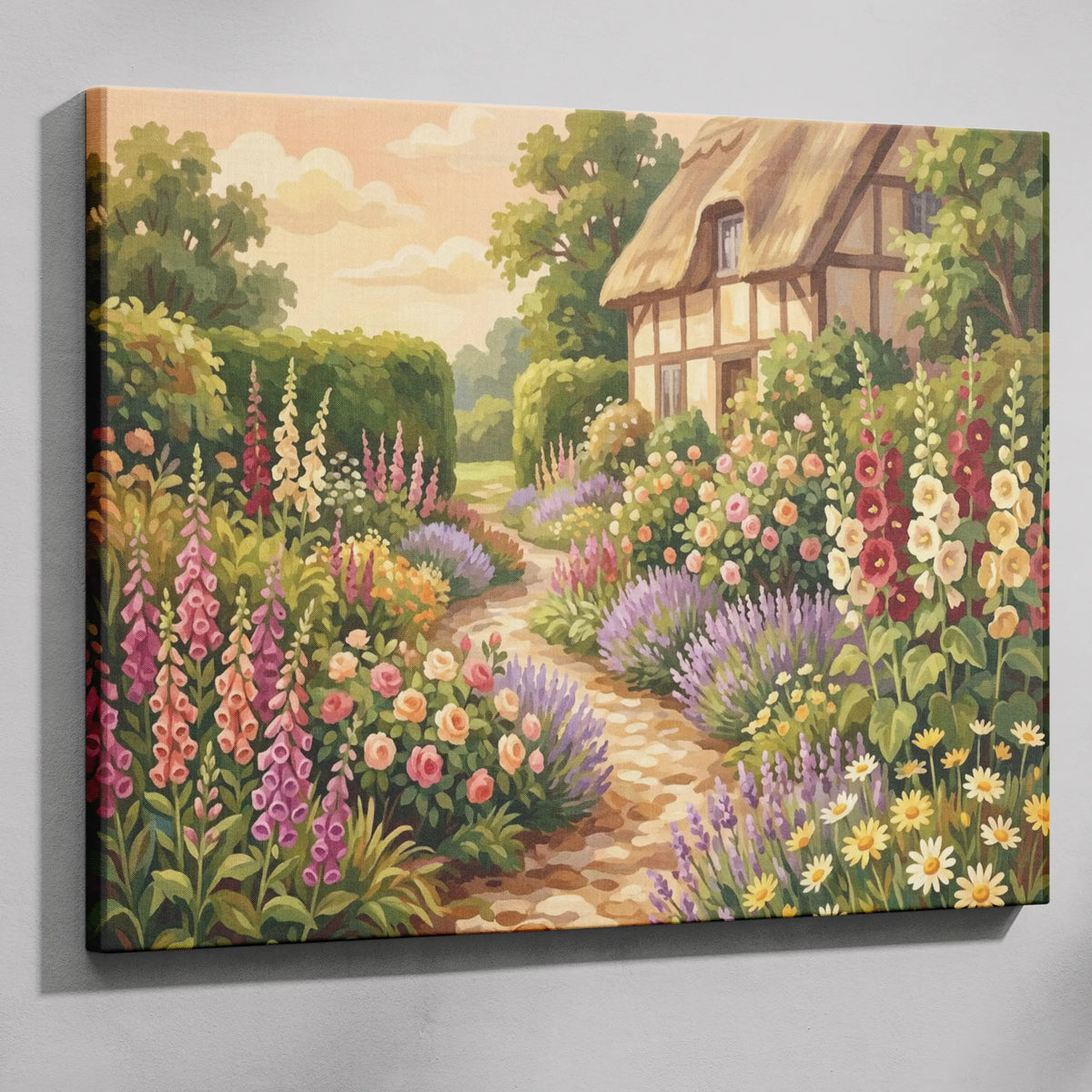 English Garden in Bloom — Paint by Numbers Kit