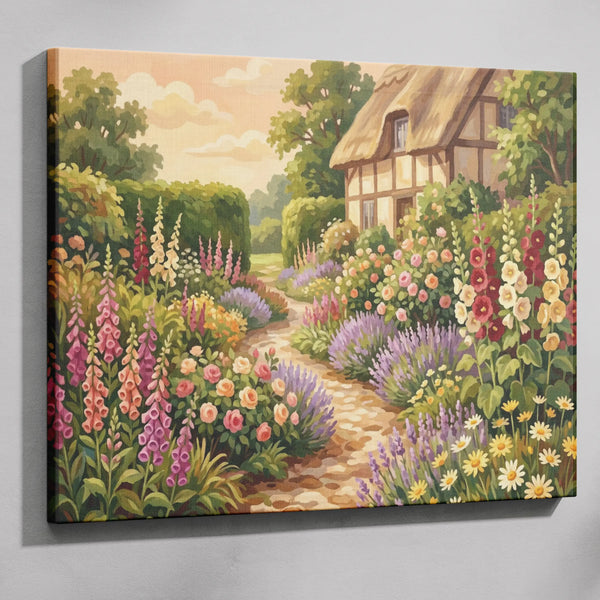 English Garden in Bloom — Paint by Numbers Kit
