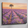 Lavender Field at Sunset — Paint by Numbers Kit