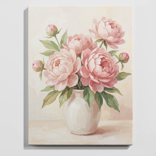 Peony Bouquet — Paint by Numbers Kit