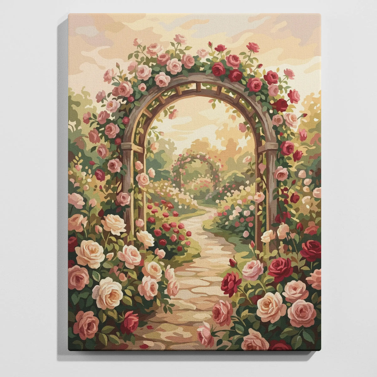Rose Garden — Paint by Numbers Kit
