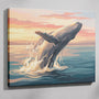 Whale Breaching at Dawn — Paint by Numbers Kit